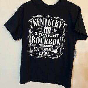 Black Kentucky Bourbon Graphic T-Shirt